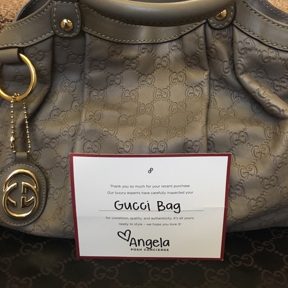 Authentic Gucci “La Pelle Guccissima” Sukey - Picture 2 of 8